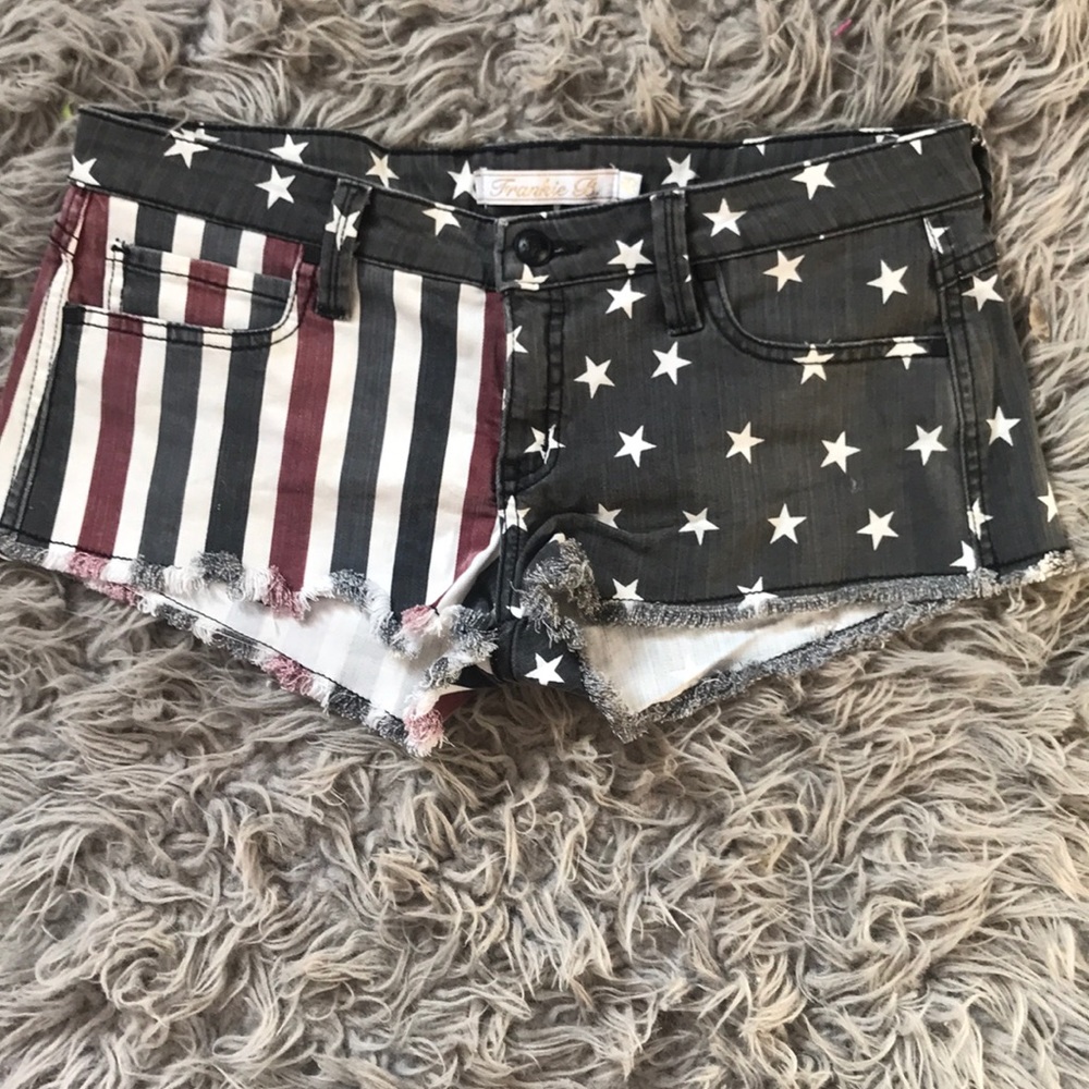 American flag shorts